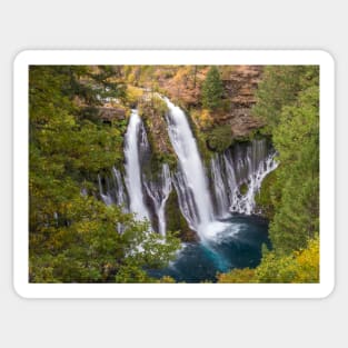 Burney Falls Sticker